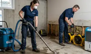 Flood cleanup services in Spring Hill, FL for water damage restoration on homepage widget